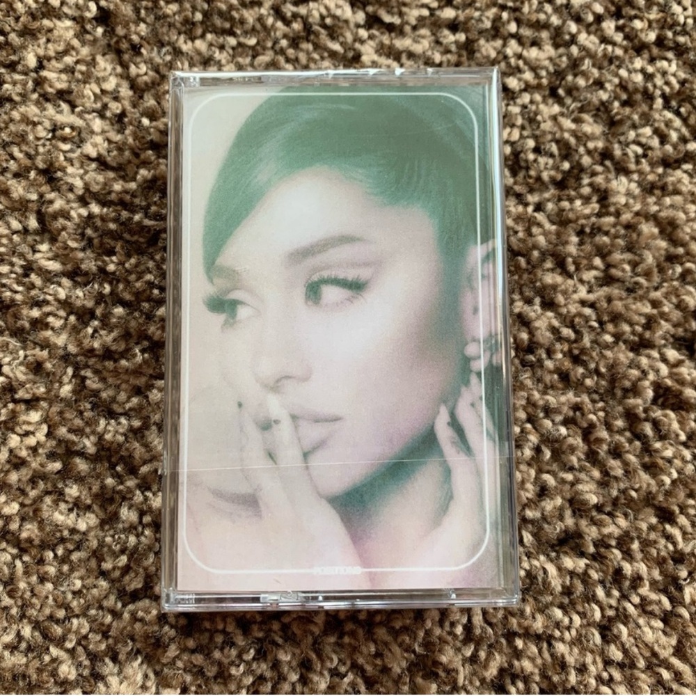 NEW Ariana Grande Positions Frosted White Cassette - Picture 2 of 6
